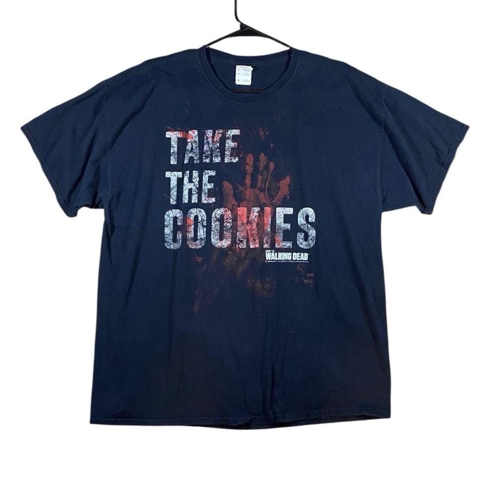 Retro Y2K Walking Dead Carol Cookies T-shirt - 2XL